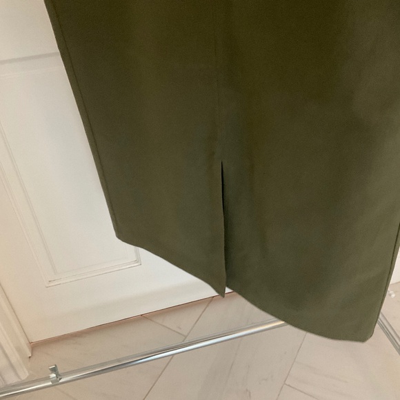 Amour Vert Lina Organic Cotton Skirt in Calla Green - Picture 8 of 8